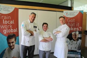 Tayla with Chefs